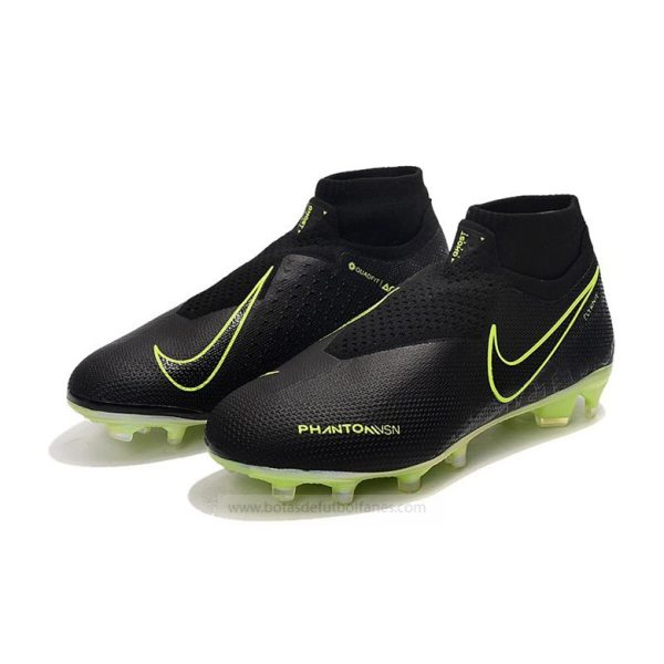 Nike Phantom VSN Elite DF FG Negro Volt